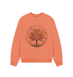 Inner Peace Women's Oversized Fit Organic Sweatshirt - Loom & Sprout