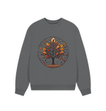 Inner Peace Women's Oversized Fit Organic Sweatshirt - Loom & Sprout