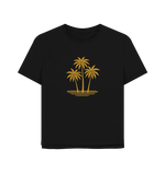 Island Palms Women's Relaxed Fit Organic T-Shirt - Loom & Sprout