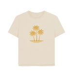 Island Palms Women's Relaxed Fit Organic T-Shirt - Loom & Sprout