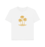 Island Palms Women's Relaxed Fit Organic T-Shirt - Loom & Sprout