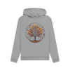 Inner Peace Women's Pullover Organic Hoodie - Light Heather