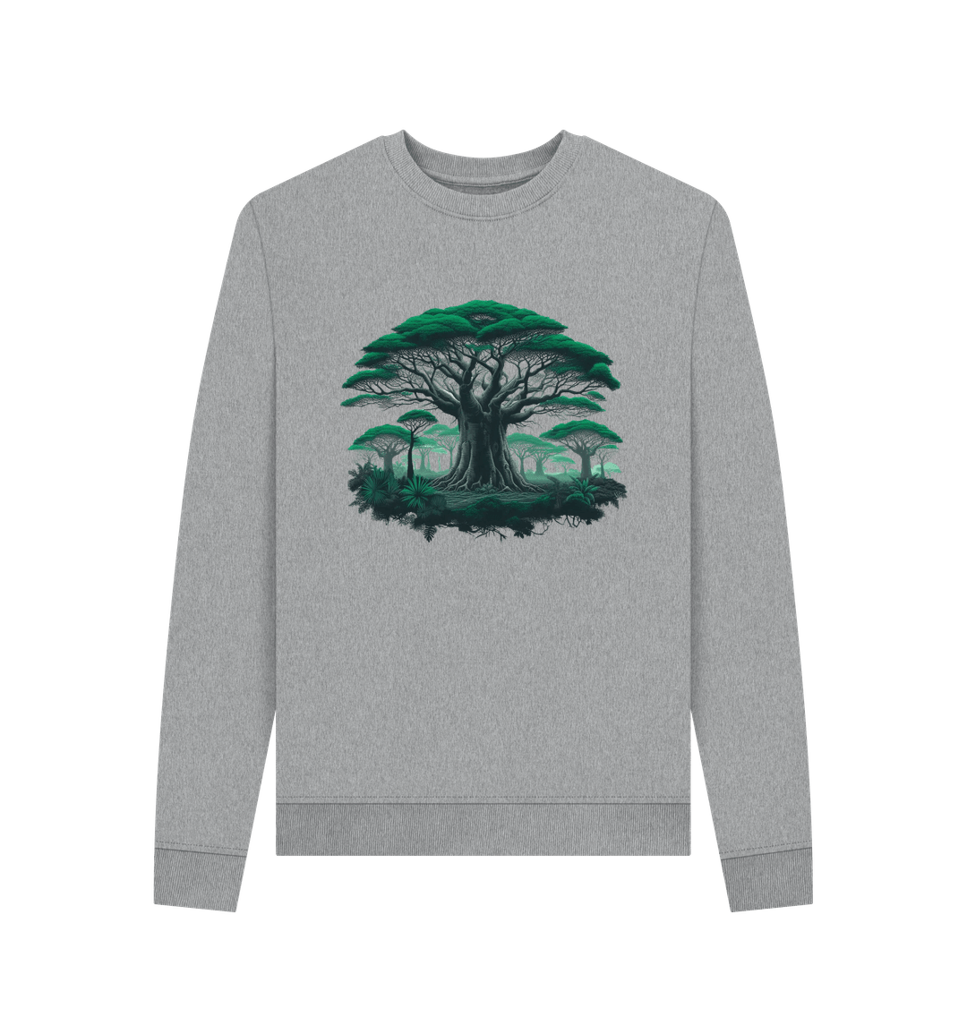 Light Heather Printed Sweater