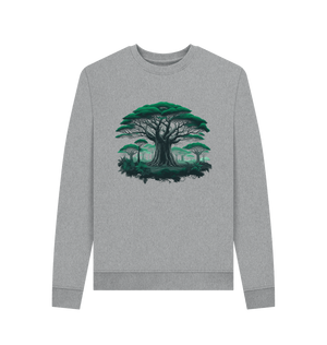 Light Heather Printed Sweater