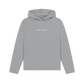 Loom and sprout branding logo athletic grey printed hoody