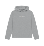Loom and sprout branding logo athletic grey printed hoody