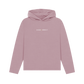 Loom and sprout branding logo mauve printed hoody