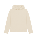 Loom and sprout branding logo oat printed hoody