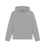 Loom and sprout logo athletic grey printed hoody
