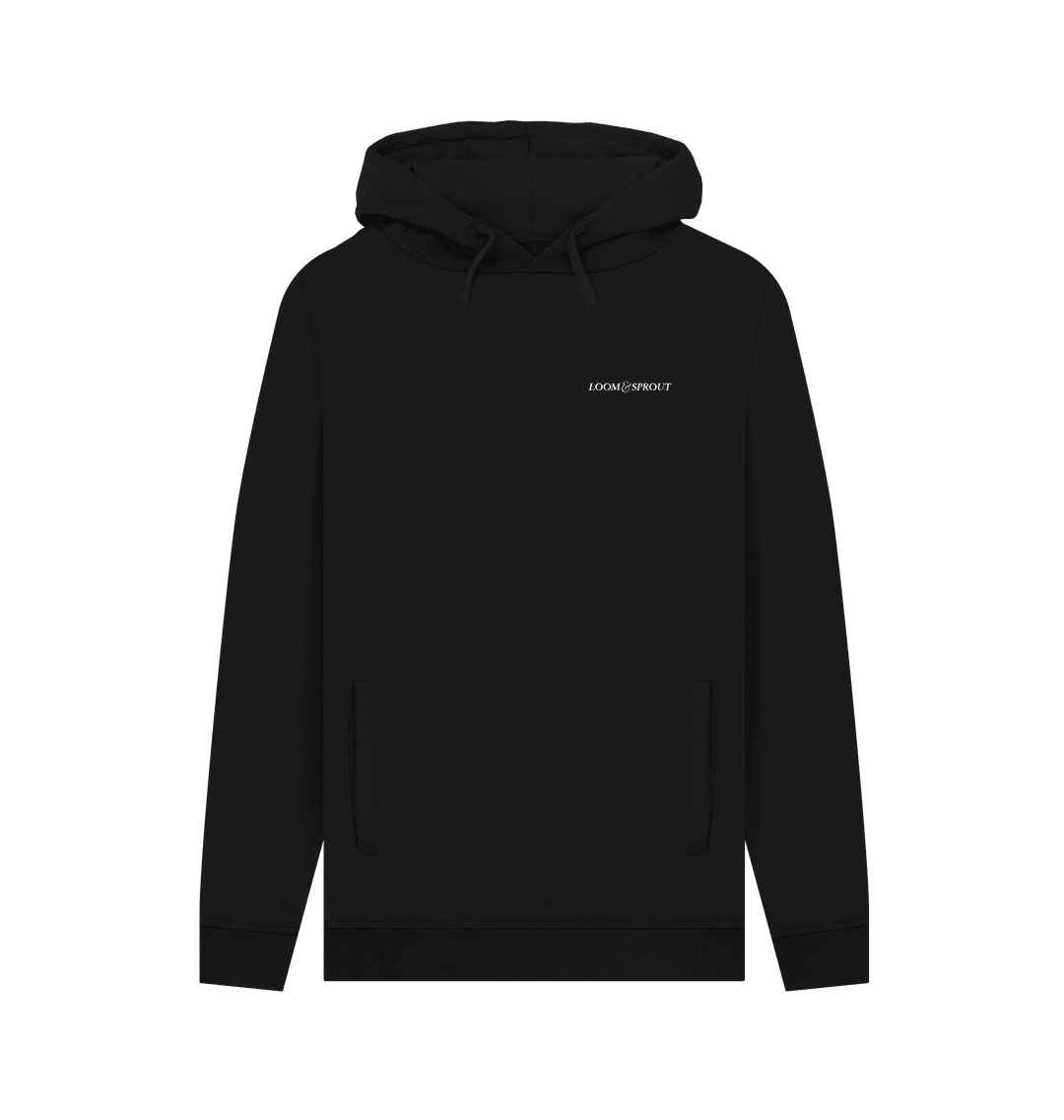 L&S Logo Men's Organic Pullover Hoddie - Loom & Sprout