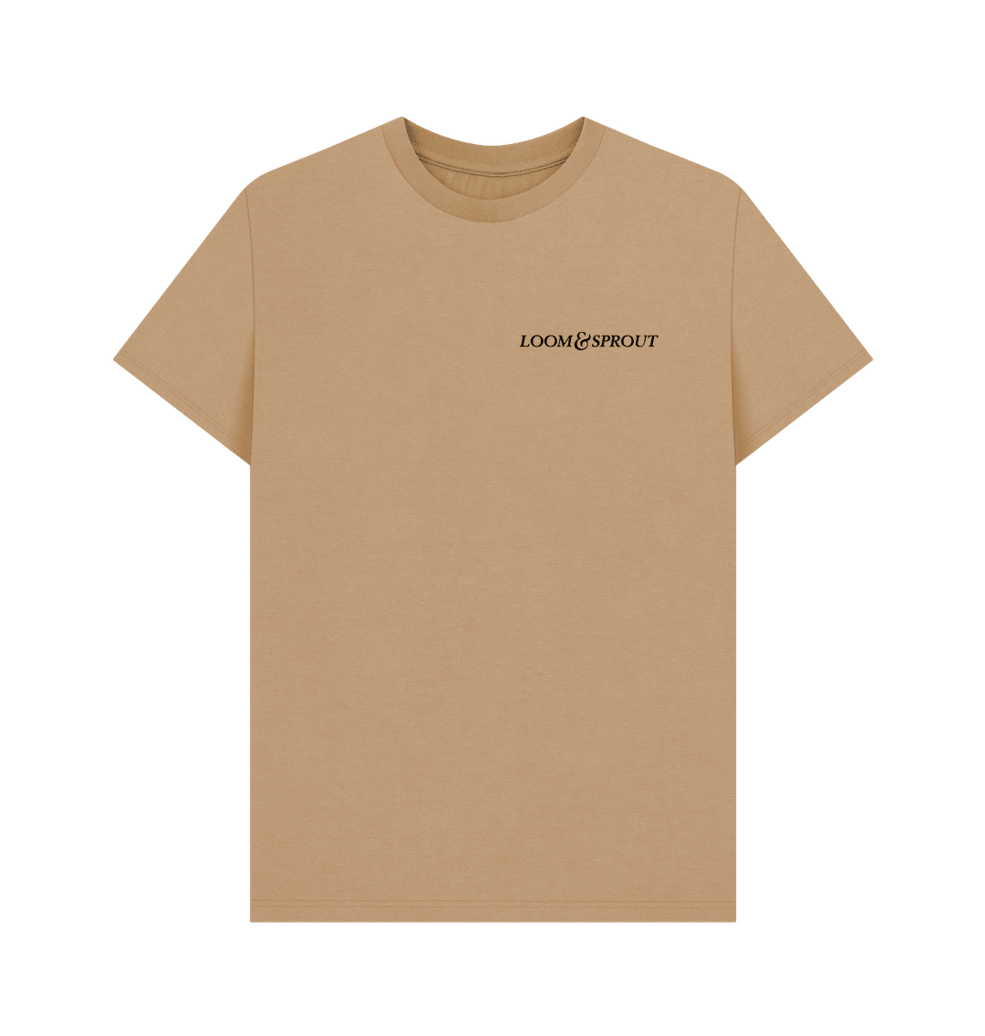 L&S Logo Men's Organic T-shirt - Loom & Sprout