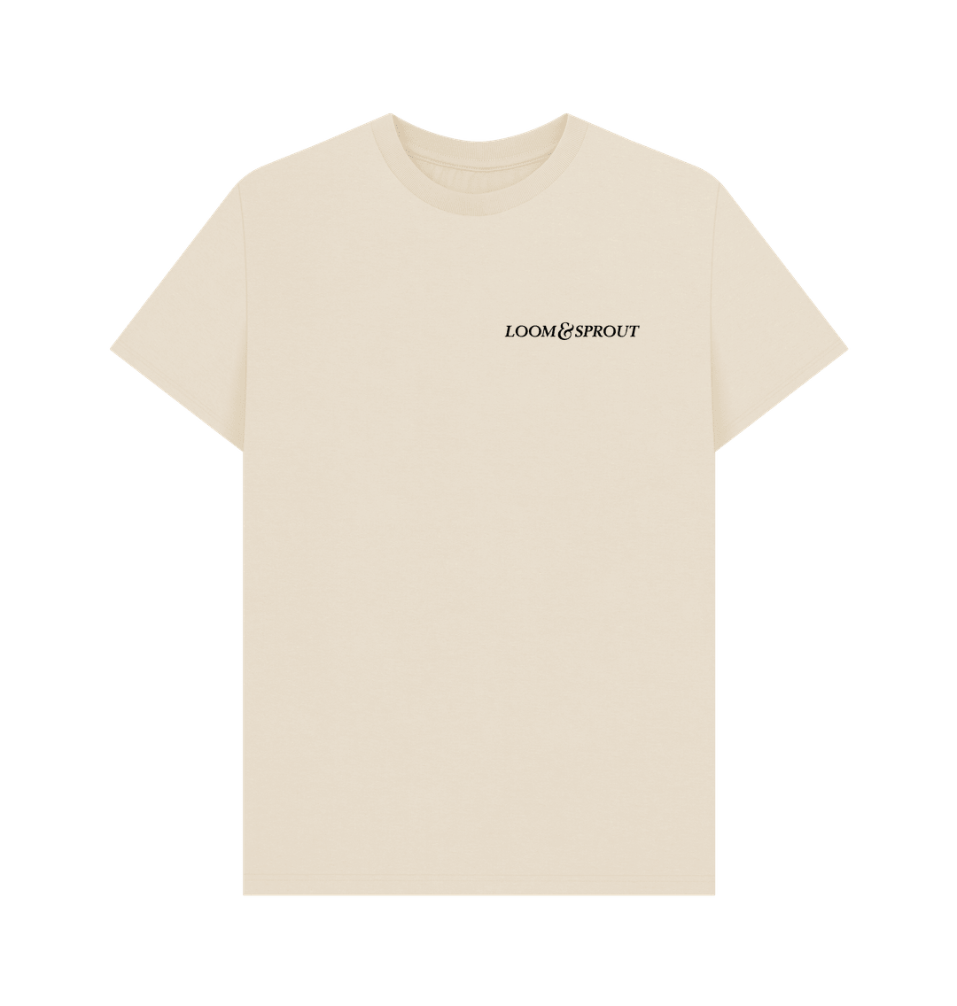 L&S Logo Men's Organic T-shirt - Loom & Sprout