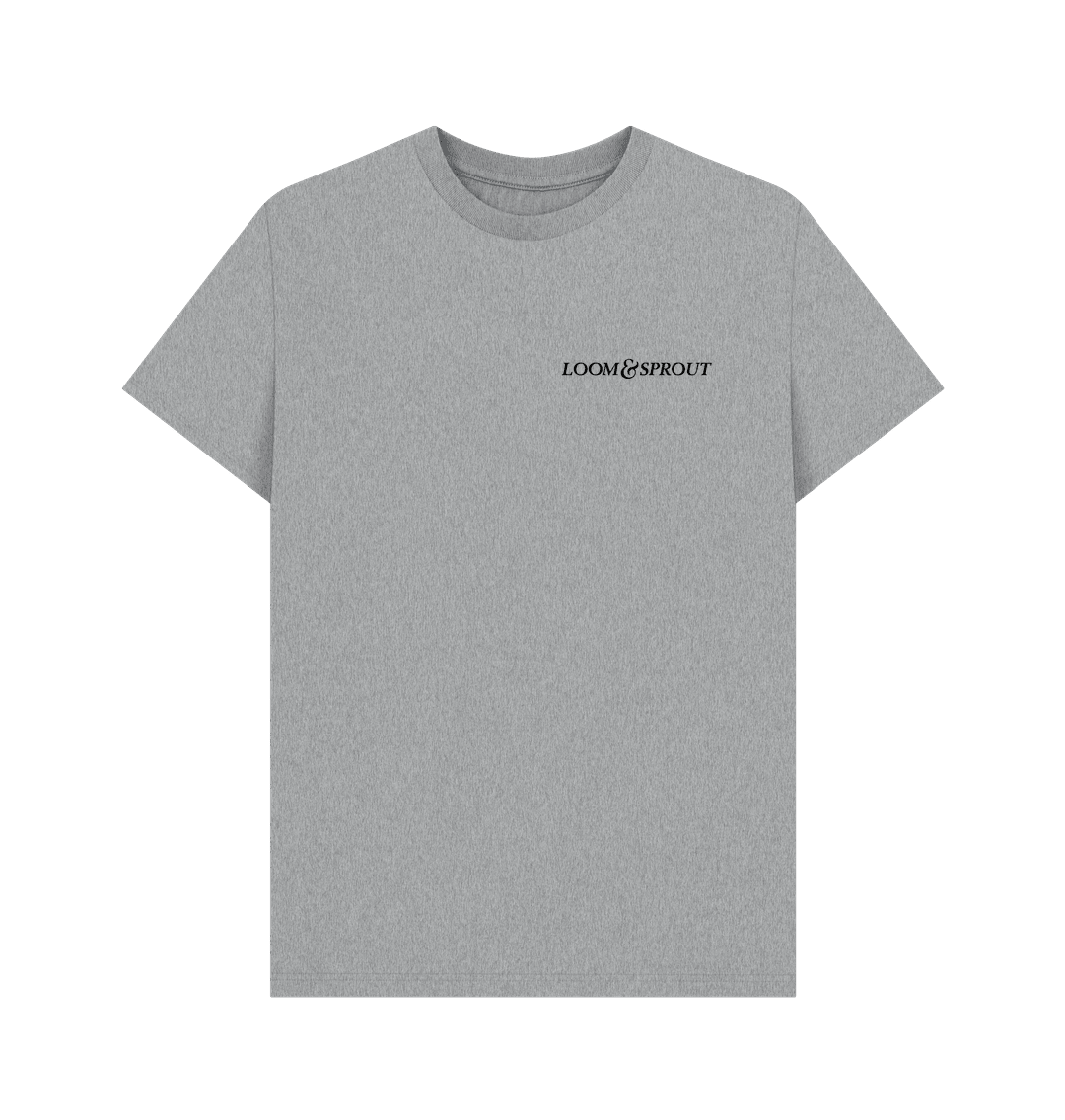 L&S Logo Men's Organic T-shirt - Loom & Sprout