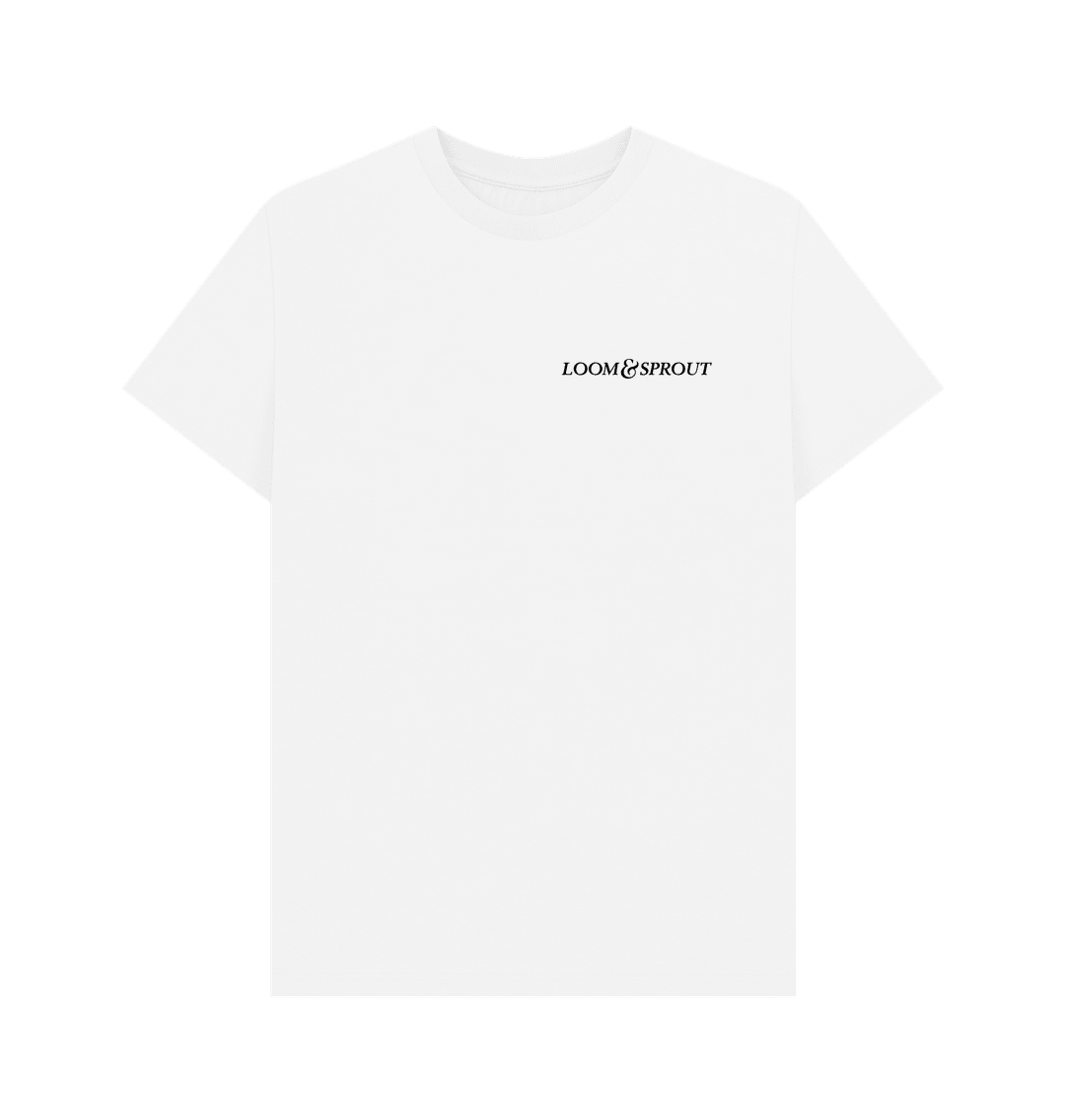 L&S Logo Men's Organic T-shirt - Loom & Sprout