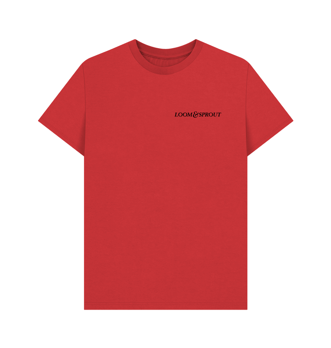 L&S Logo Men's Organic T-shirt - Loom & Sprout