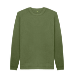 Men's Crew Neck Organic Sweatshirt - Loom & Sprout