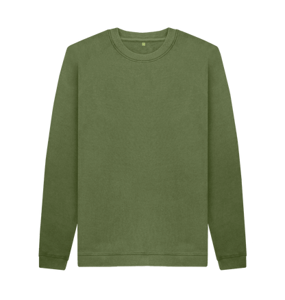Men's Crew Neck Organic Sweatshirt - Loom & Sprout