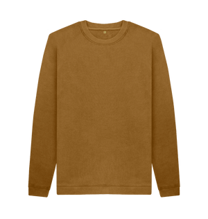 Men's Crew Neck Organic Sweatshirt - Loom & Sprout