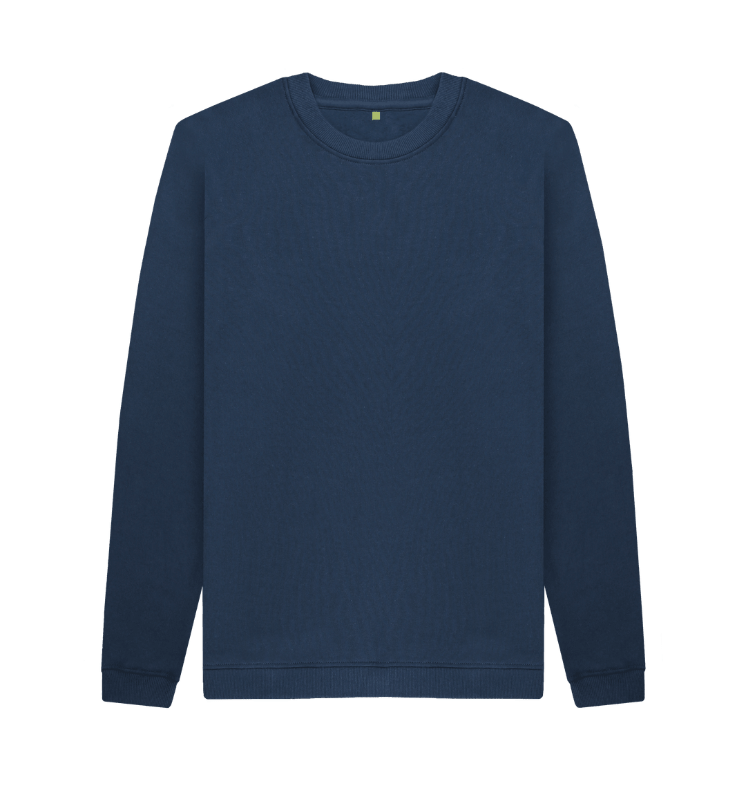 Men's Crew Neck Organic Sweatshirt - Loom & Sprout
