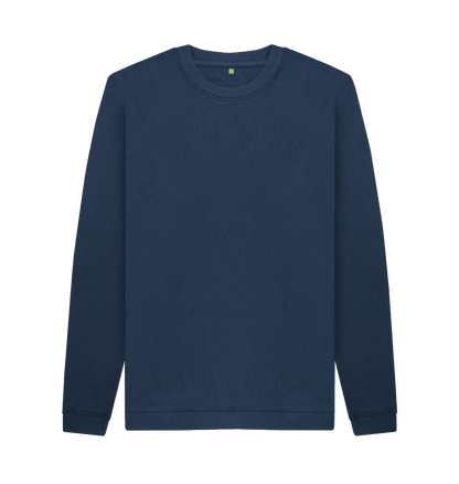 Men's Crew Neck Organic Sweatshirt - Loom & Sprout