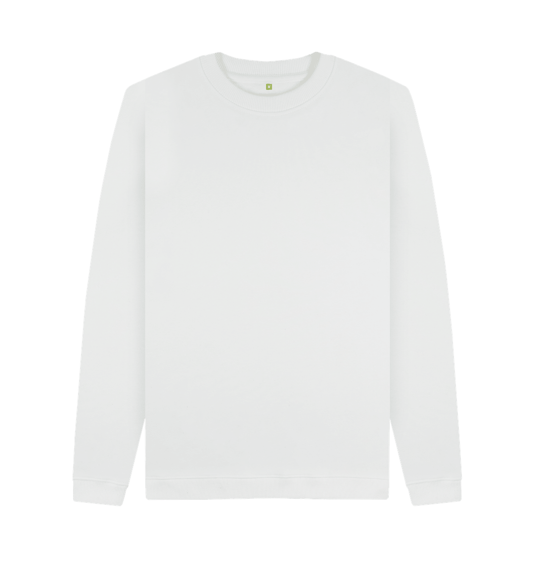 Men's Crew Neck Organic Sweatshirt - Loom & Sprout