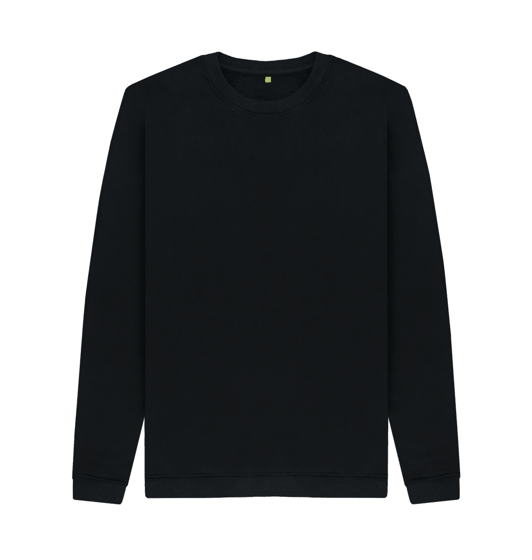 Men's Crew Neck Organic Sweatshirt - Loom & Sprout