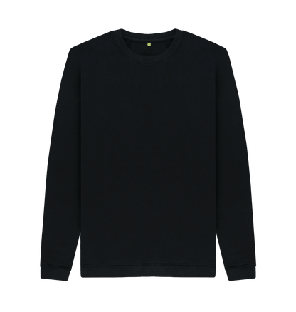 Men's Crew Neck Organic Sweatshirt - Loom & Sprout
