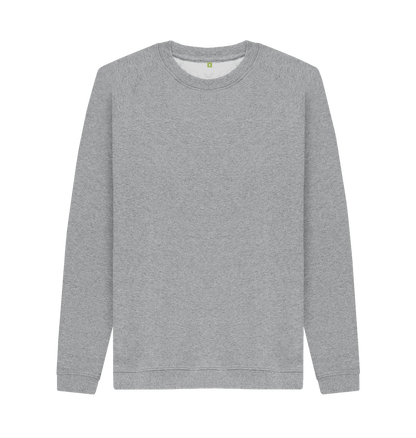 Men's Crew Neck Organic Sweatshirt - Loom & Sprout