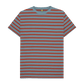 Men's Organic Cotton Coral Striped T-shirt - Loom & Sprout