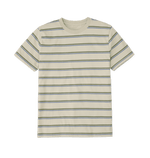 Men's Organic Cotton Taupe & Solent Striped T-shirt - Loom & Sprout