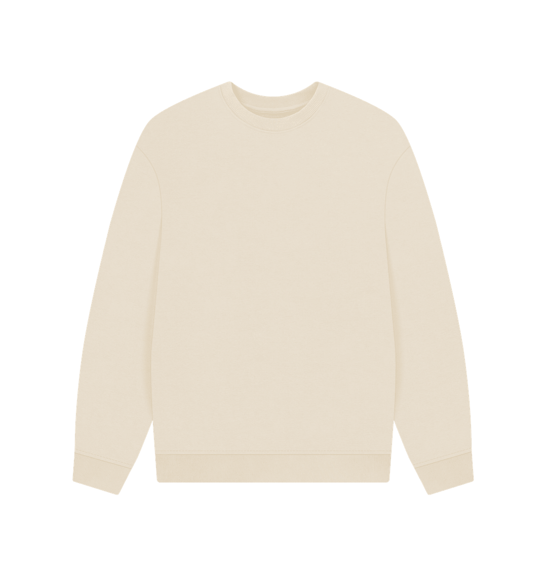 Men's Oversized Organic Sweatshirt - Loom & Sprout