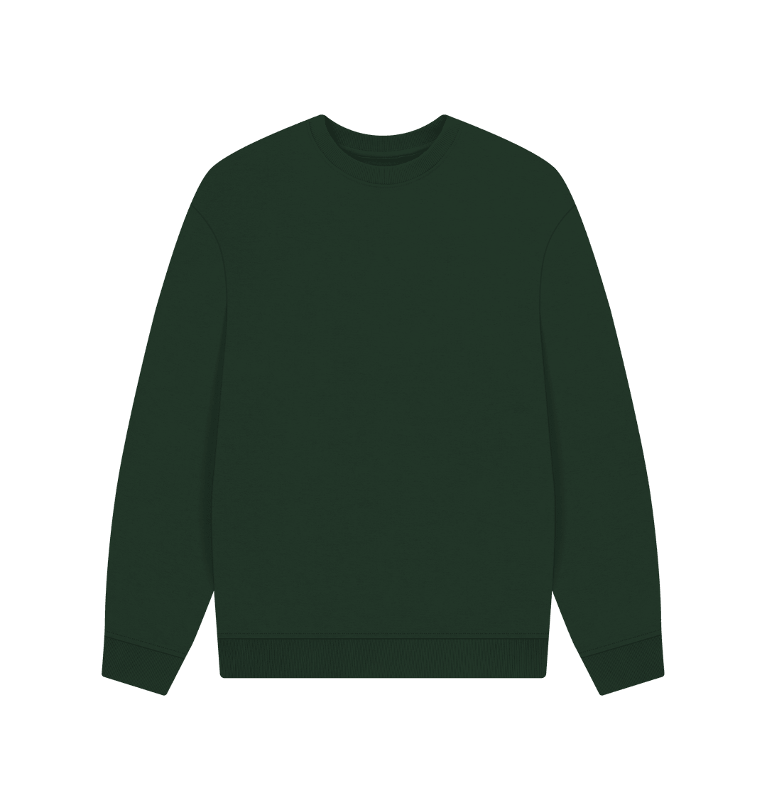 Men's Oversized Organic Sweatshirt - Loom & Sprout