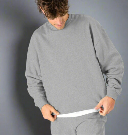 Men's Oversized Organic Sweatshirt - Loom & Sprout