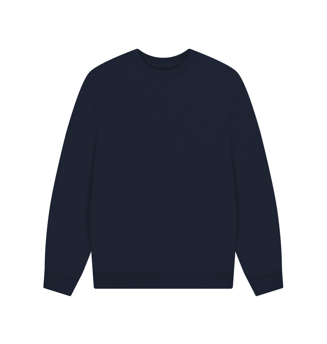 Men's Oversized Organic Sweatshirt - Loom & Sprout