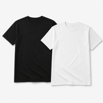 Men's Plain Organic T-Shirt 2 pack - Loom & Sprout