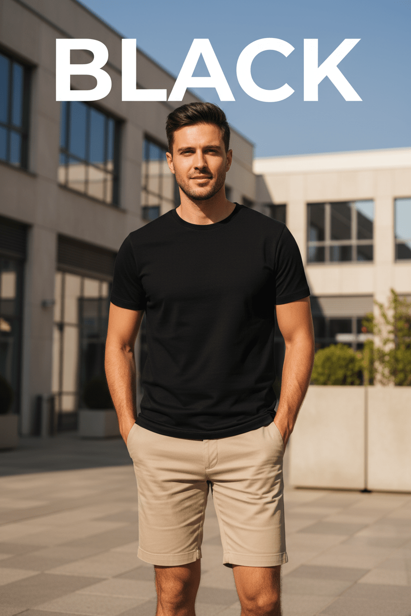 Men's Plain Organic T-Shirt 2 pack - Loom & Sprout