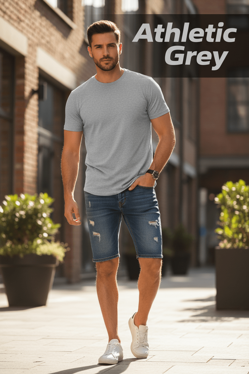 Men's Plain Organic T-Shirt 2 pack - Loom & Sprout