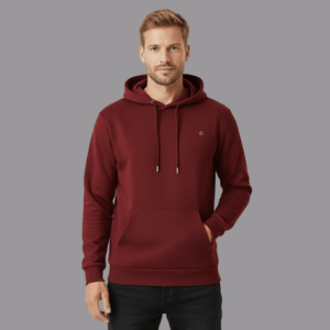 Men’s Pullover Midnight Hoodie | Organic, Regular Fit - Loom & Sprout