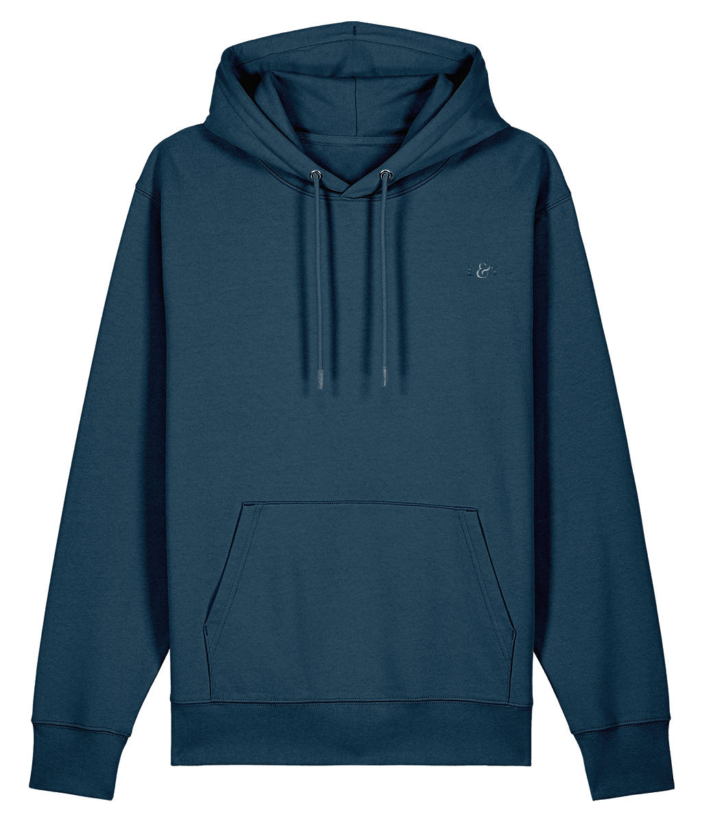Men’s Pullover Midnight Hoodie | Organic, Regular Fit - Loom & Sprout