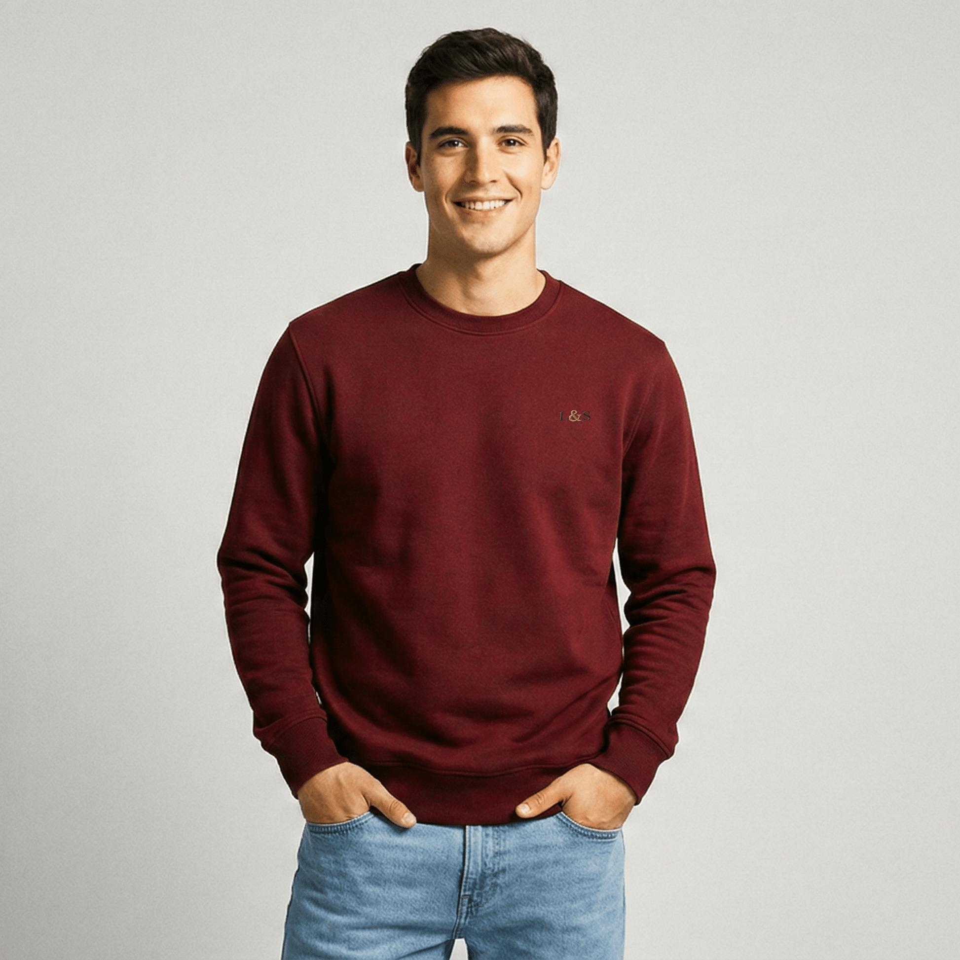 Men’s Pullover Midnight Sweatshirt | Organic, Regular Fit - Loom & Sprout
