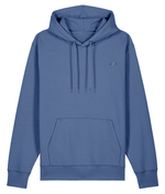 Men’s Pullover Ocean Blue Hoodie | Organic, Regular Fit - Loom & Sprout