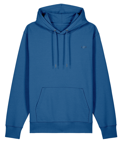 Men’s Pullover Ocean Blue Hoodie | Organic, Regular Fit - Loom & Sprout