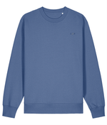 Men’s Pullover Ocean Blue Sweatshirt | Organic, Regular Fit - Loom & Sprout