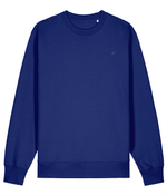 Men’s Pullover Ocean Blue Sweatshirt | Organic, Regular Fit - Loom & Sprout
