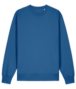 Men’s Pullover Ocean Blue Sweatshirt | Organic, Regular Fit - Loom & Sprout