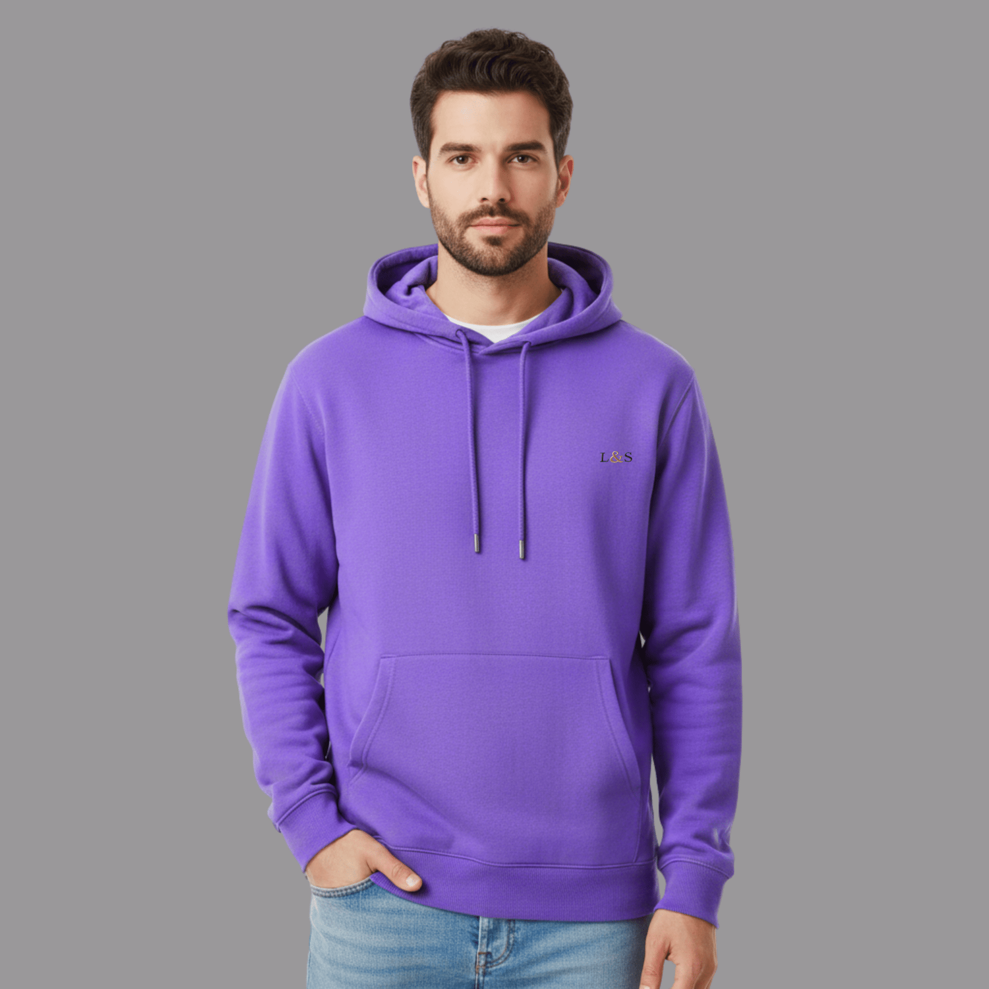 Men’s Pullover Warm Essence Hoodie | Organic, Regular Fit - Loom & Sprout