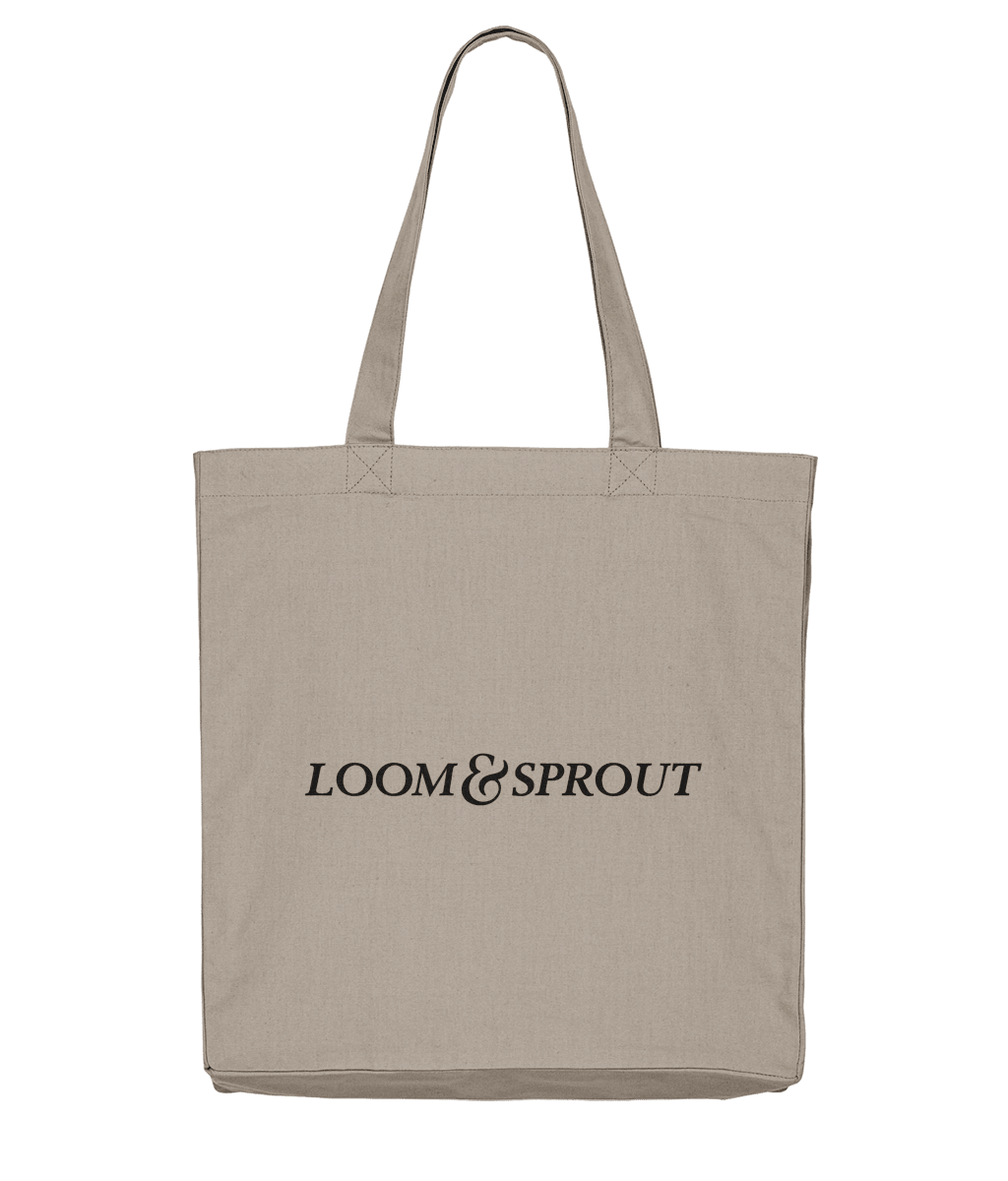 Men's Sustainable Canvas Utility Tote | LOOM & SPROUT - Loom & Sprout