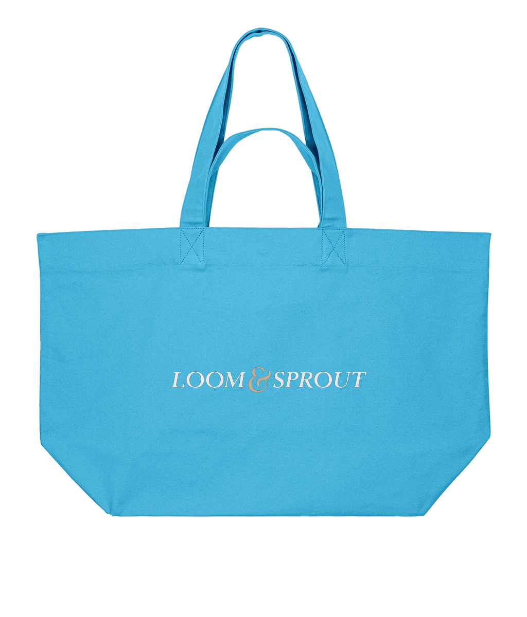 Men's Sustainable Heavy - Duty Canvas Tote | LOOM & SPROUT - Loom & Sprout