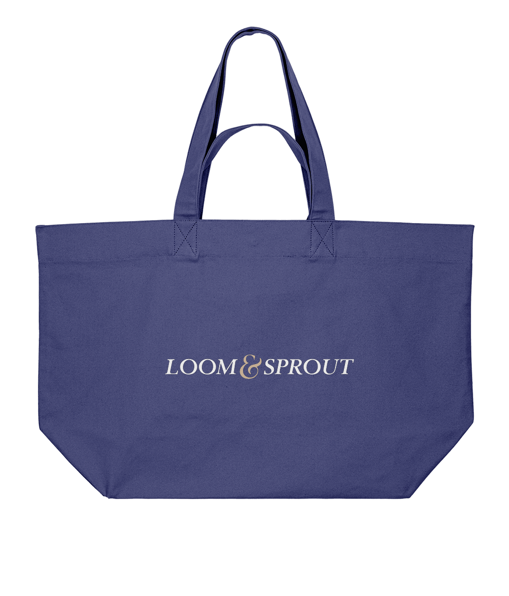 Men's Sustainable Heavy - Duty Canvas Tote | LOOM & SPROUT - Loom & Sprout