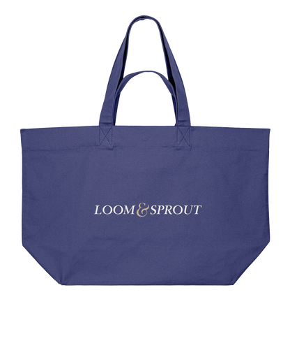 Men's Sustainable Heavy - Duty Canvas Tote | LOOM & SPROUT - Loom & Sprout